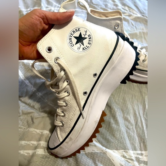 CHUNKY HIGH CONVERSE WITH PLATAFORM - Picture 1 of 6